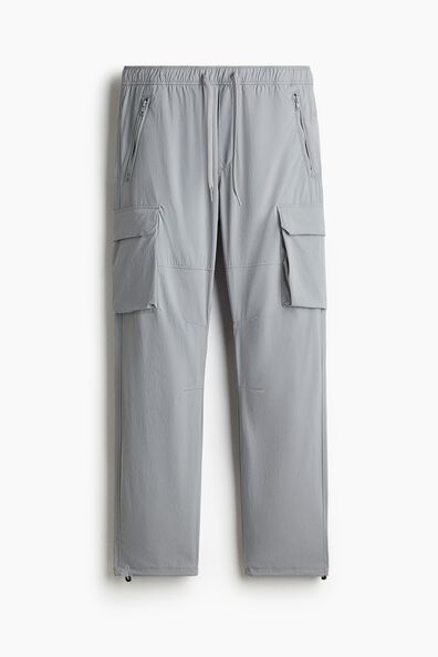 Regular Fit Nylon cargo trousers