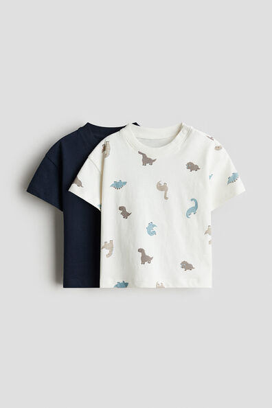 2-pack cotton T-shirts