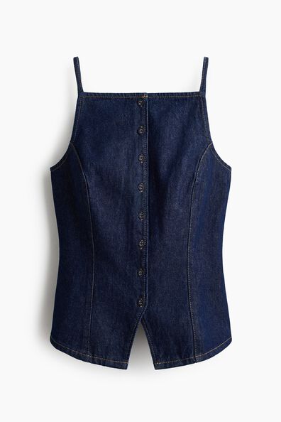 Denim waistcoat