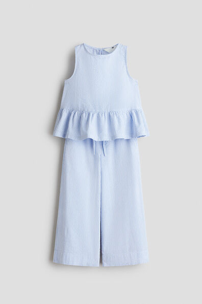 2-piece cotton seersucker set