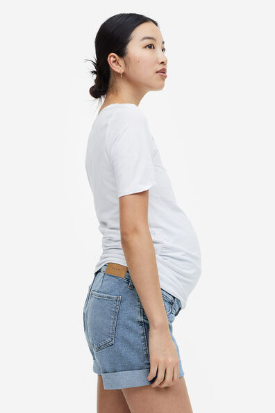 MAMA Denim shorts