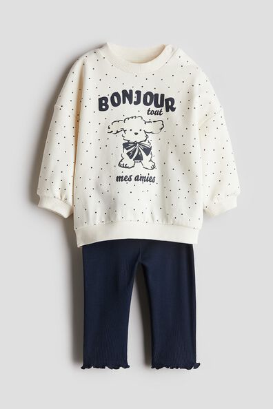 2-piece print-motif set