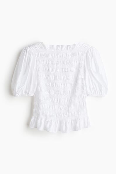 Smocked blouse