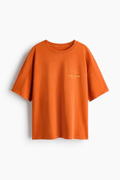 Oversized printed T-shirt
