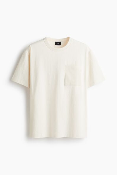 Loose Fit Pocket-detail T-shirt