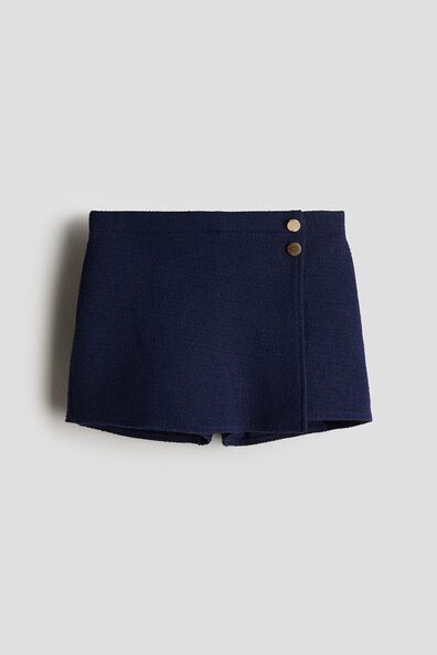 Textured skort