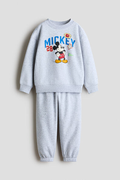 2-piece printed sweatshirt set