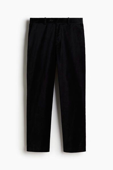 Regular Fit Velvet trousers