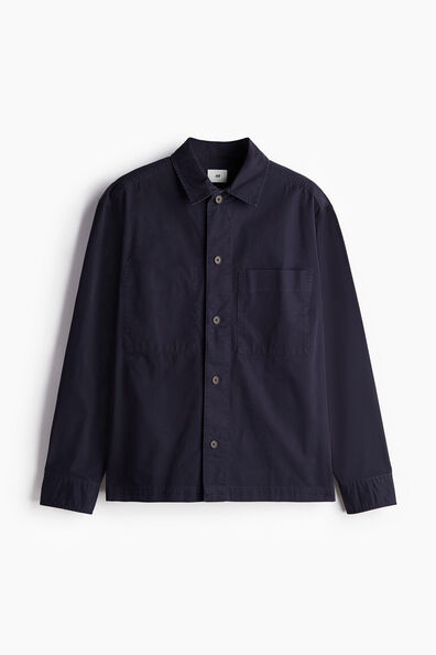 Regular Fit Twill overshirt