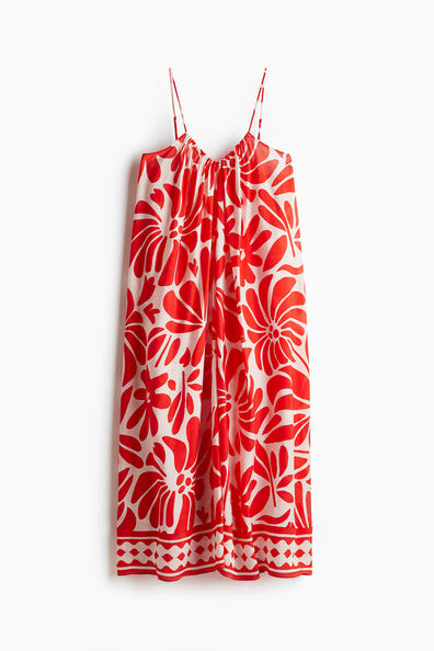 A-line maxi dress