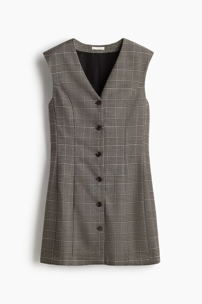 Shoulder-pad dress