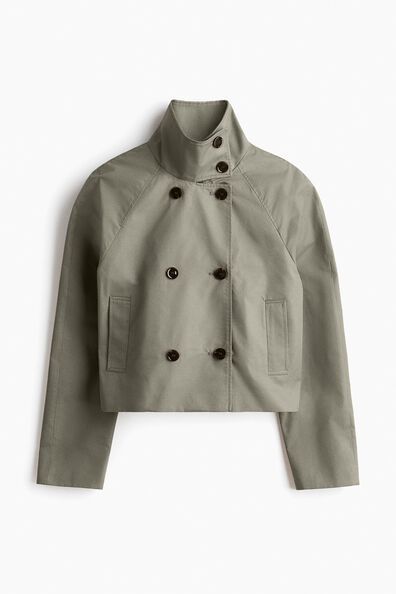 Short trench coat
