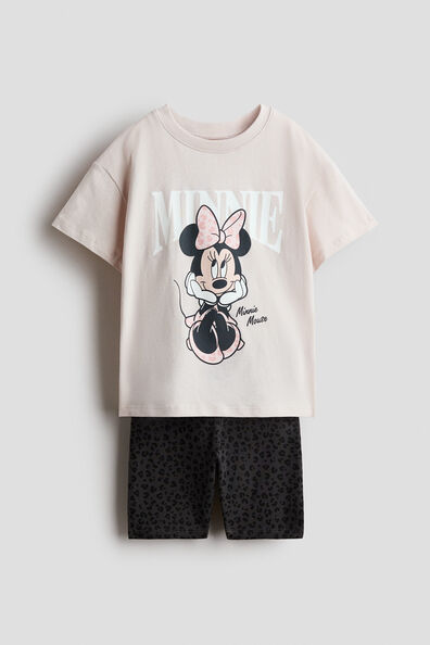 2-piece printed cotton set
