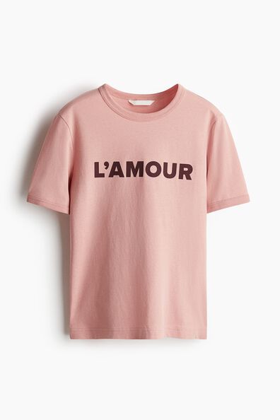 Print-motif T-shirt