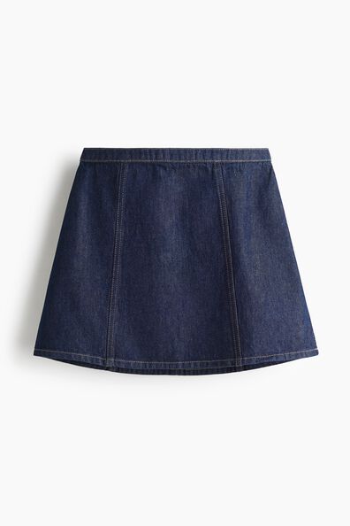 A-line mini skirt