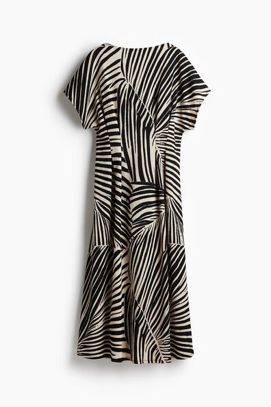 Waisted maxi dress