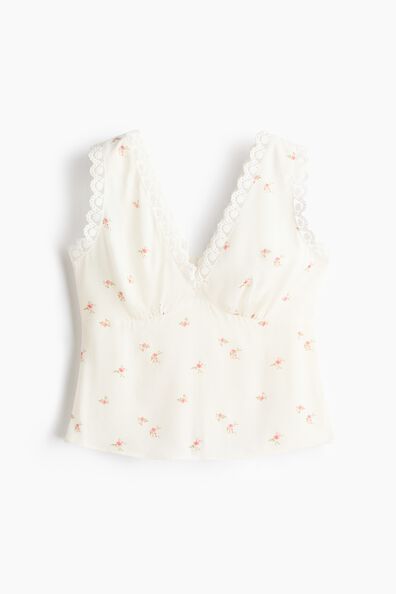 Sleeveless viscose top