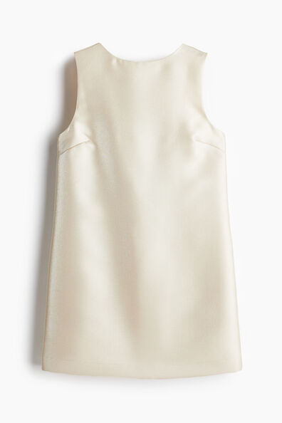 Bow-detail sleeveless dress