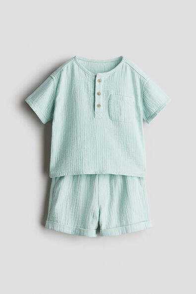 2-piece cotton muslin set