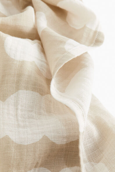 Muslin baby blanket