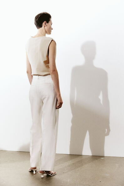 Draped vest top
