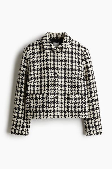 Jacquard-weave jacket