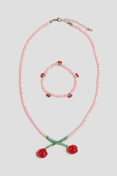 2-piece beaded jewellery set