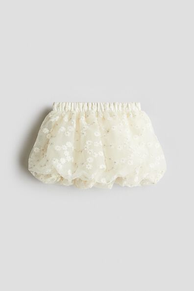 Tulle balloon skirt