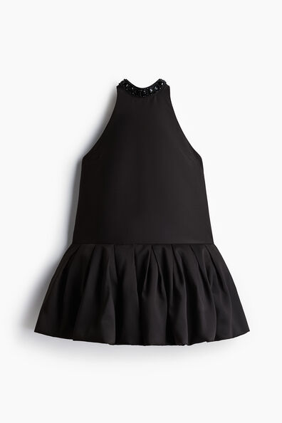 Bubble-hem dress
