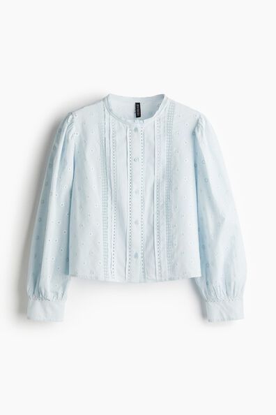 Broderie anglaise blouse