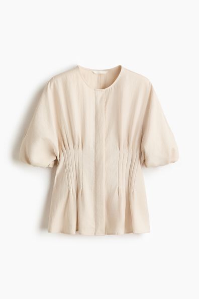 Waisted blouse