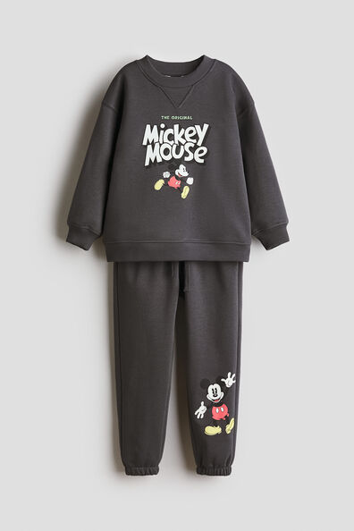 2-piece printed sweatshirt set