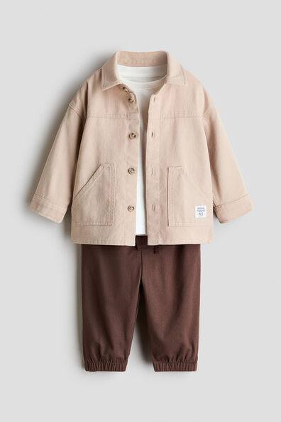 3-piece cotton set