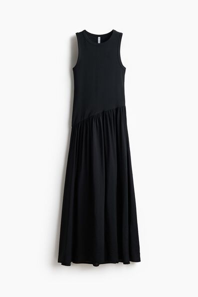 Flared-skirt dress