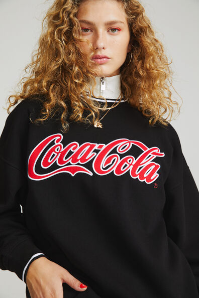 Oversized printed sweatshirt