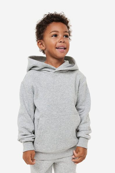 Brushed-inside hoodie