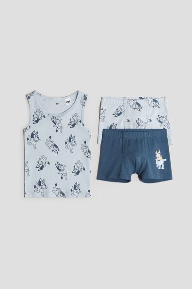 3-piece cotton underwear set