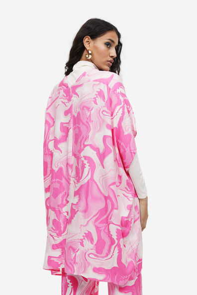 V-neck kaftan dress