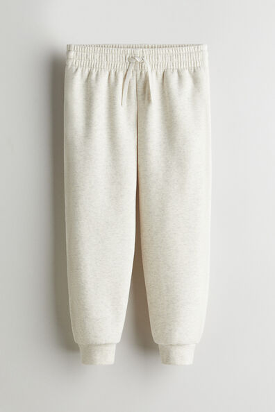 Brushed-inside joggers