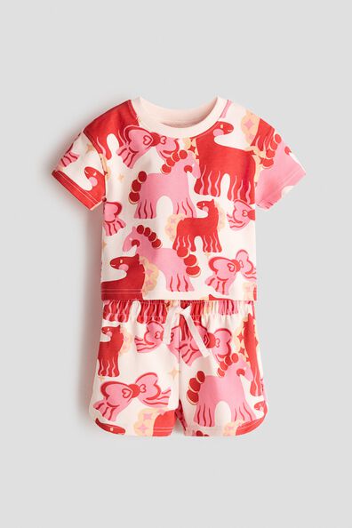 2-piece printed cotton set
