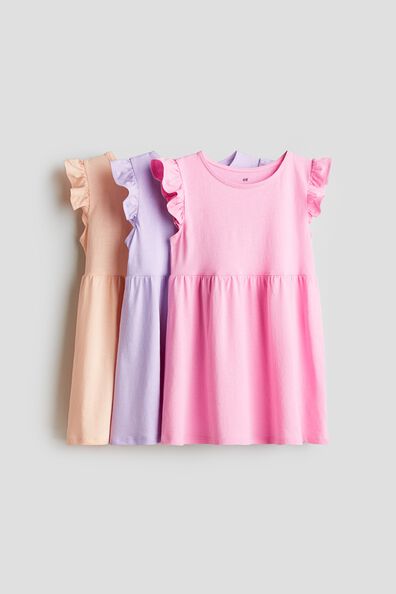 3-pack jersey dresses
