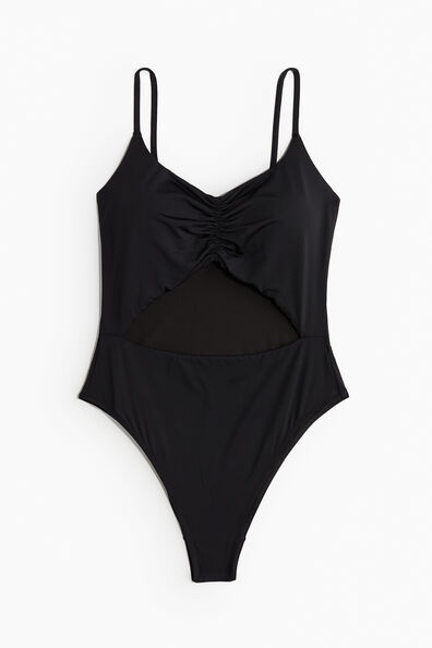 Padded-cup High-leg Swimsuit