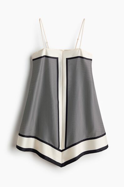 A-line strappy dress