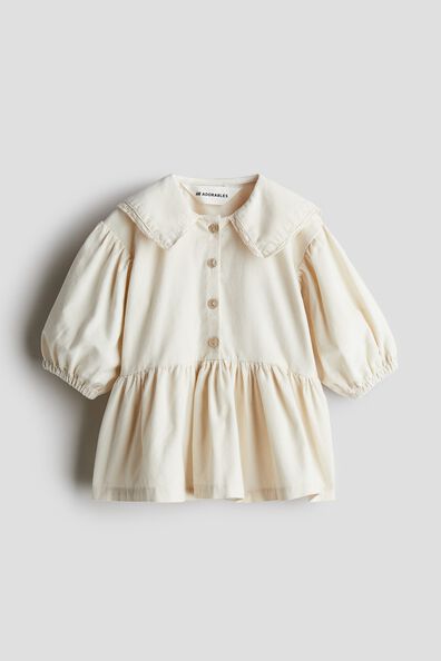 Corduroy cotton dress