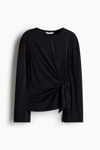 Tie-detail top