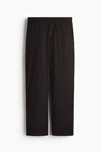 Easy-care Loose Fit Linen-blend trousers