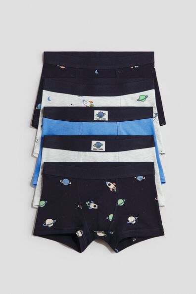 5-pack cotton trunks