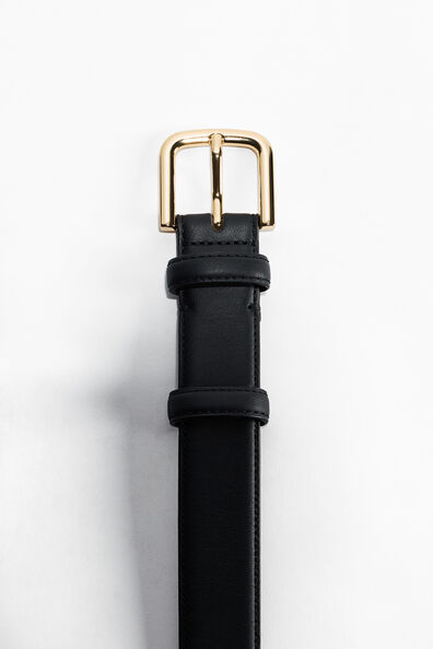 Leather belt