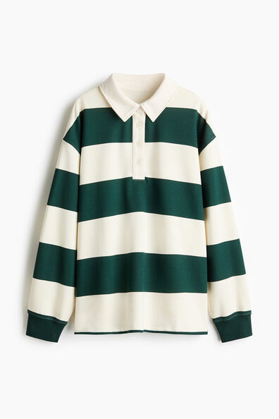 Oversized rugby shirt