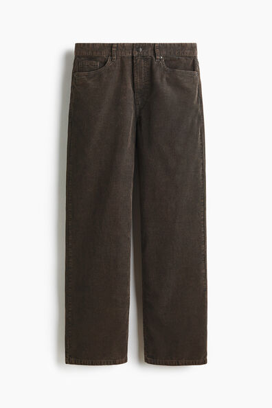 Relaxed Fit Corduroy trousers